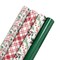 LaRibbons 30" x 10' Christmas Wrapping Paper Bundle (4-pack), Doe a Deer